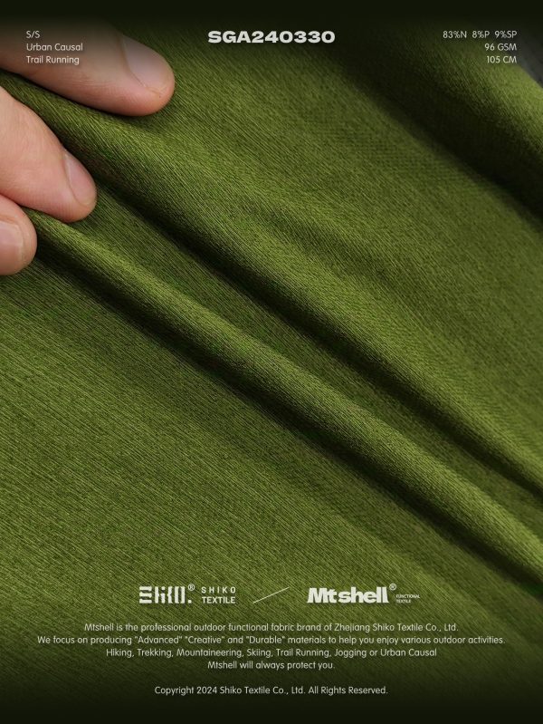Mtshell®Flux™ 纬弹黑丝尼龙 - SGA240330