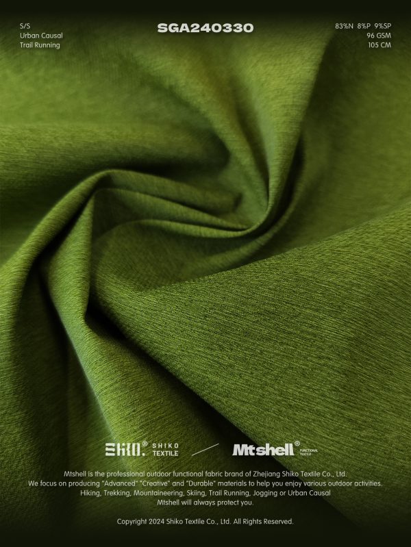 Mtshell®Flux™ 纬弹黑丝尼龙 - SGA240330