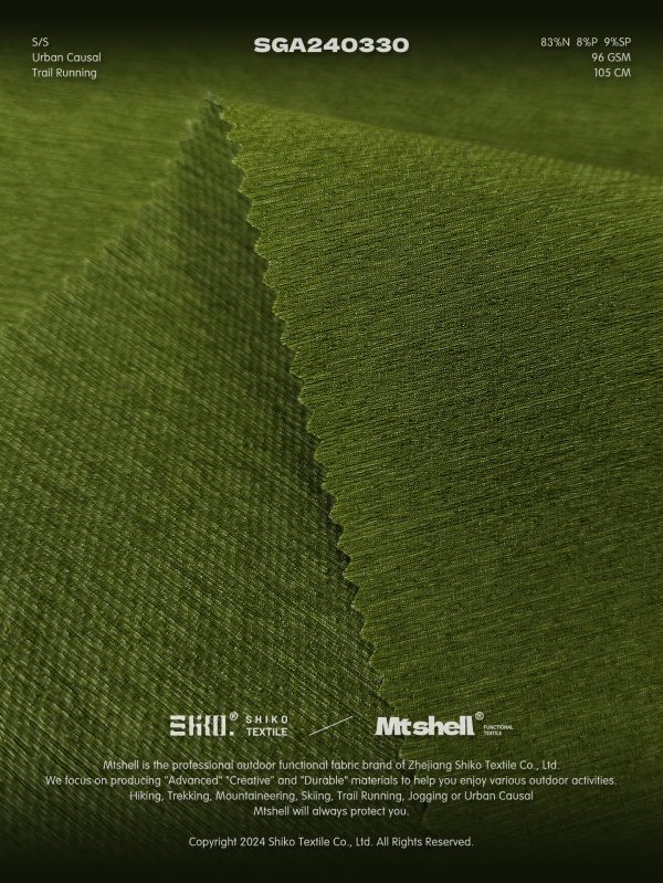 Mtshell®Flux™ 纬弹黑丝尼龙 - SGA240330