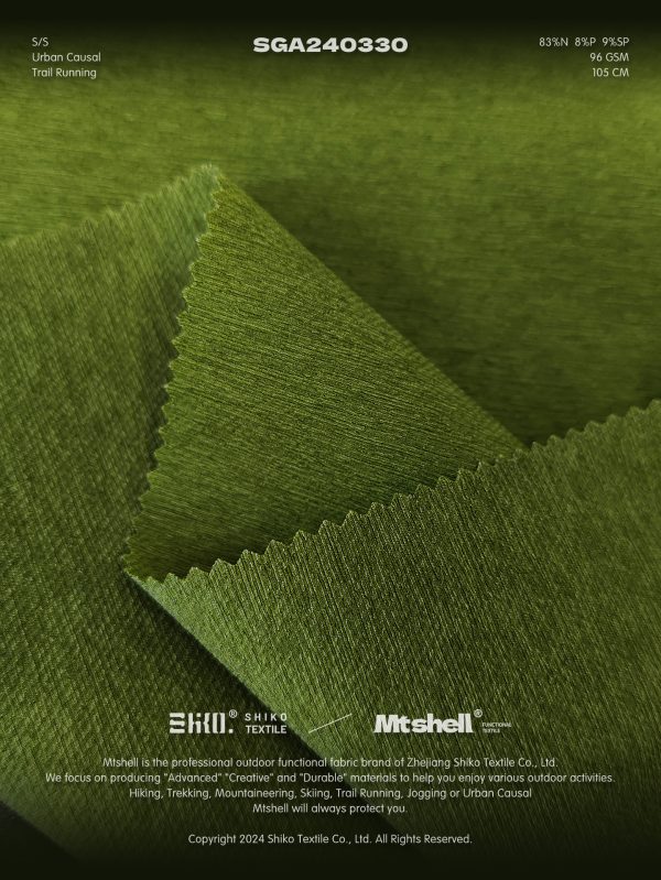 Mtshell®Flux™ 纬弹黑丝尼龙 - SGA240330
