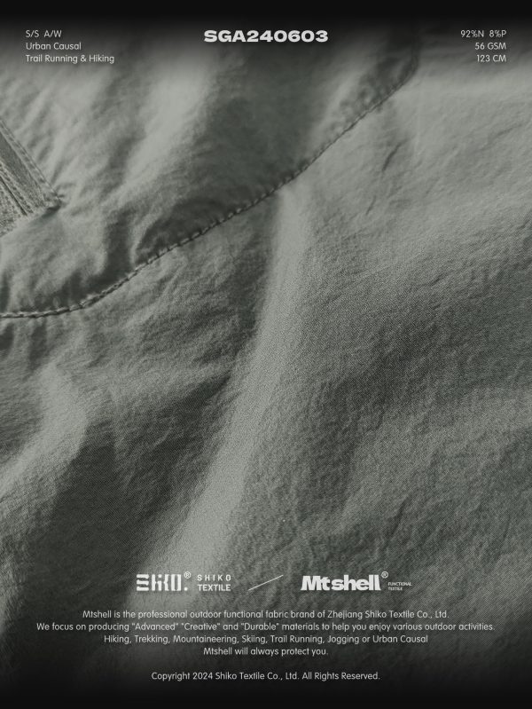 Mtshell®Flux™ 纸感纬弹尼龙 - SGA240603