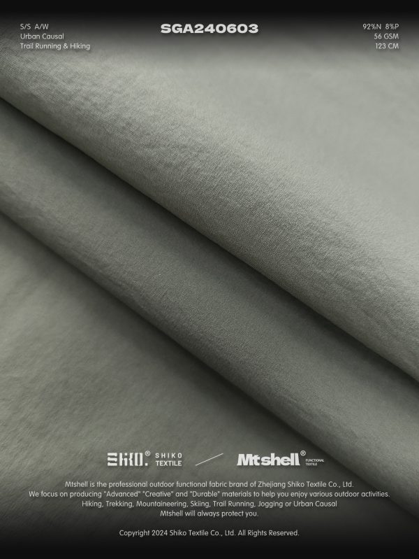Mtshell®Flux™ 纸感纬弹尼龙 - SGA240603