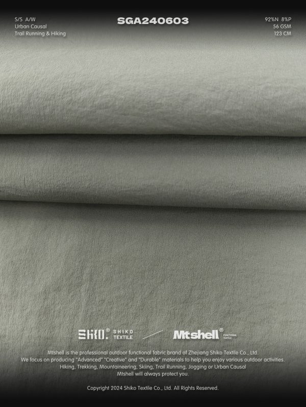 Mtshell®Flux™ 纸感纬弹尼龙 - SGA240603