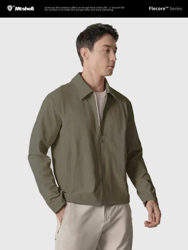 Mtshell®Flecore™ 提花人字斜登山布 – SGA250583
