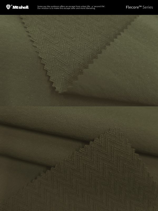 Mtshell®Flecore™ 提花人字斜登山布 – SGA250583