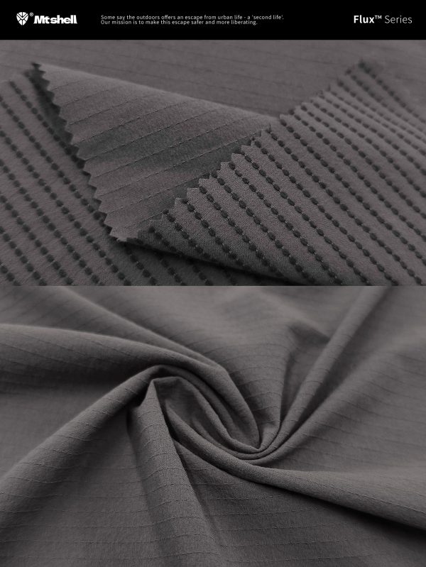 Mtshell®Flux™ 棉弹变条珍珠点（速干凉感） – SGA250478